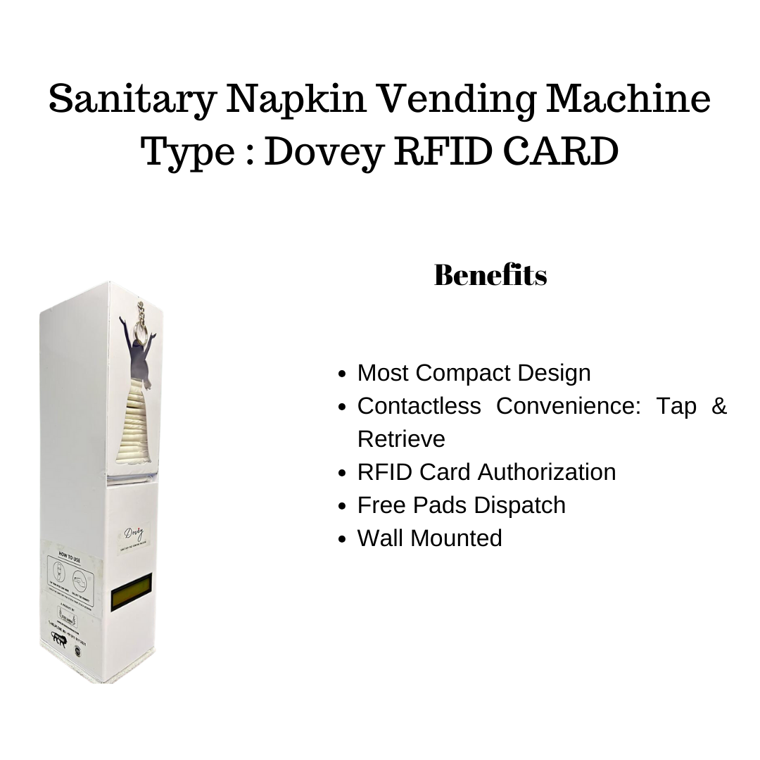 Sanitary Napkin Vending Machine (Dovey RFID CARD)