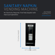 Manual Sanitary Napkin Vending Machine – Free Vending